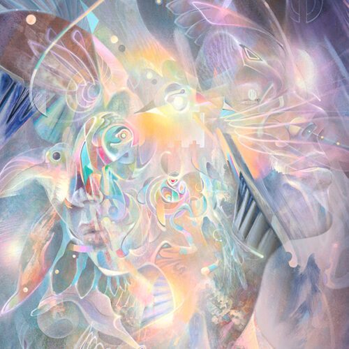 Artprint poster psychedelic visionary art konstantin bax limited edition 24